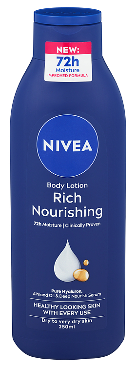 NIVEA BODY LOTION Rich nourishing milk 250ml