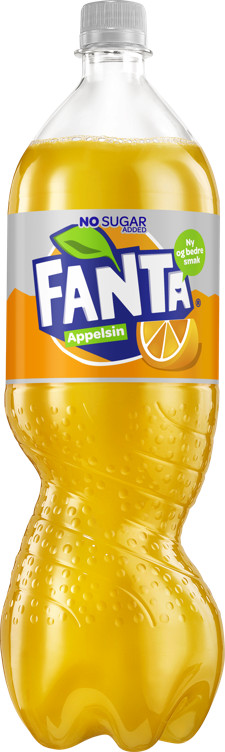 FANTA U/SUKKER APPELSIN 1.5 l