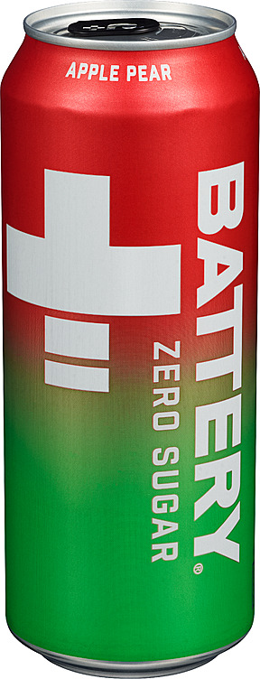 BATTERY ZERO APPLE&PEAR 0.5 l bx