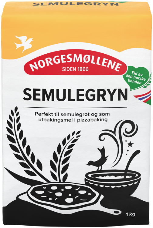 SEMULEGRYN 1kg norgesmøllene