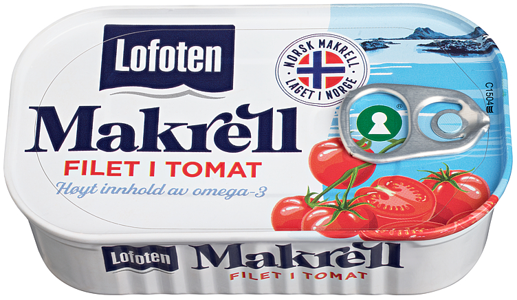 MAKRELL I TOMAT ORIGINAL 110 g lofoten