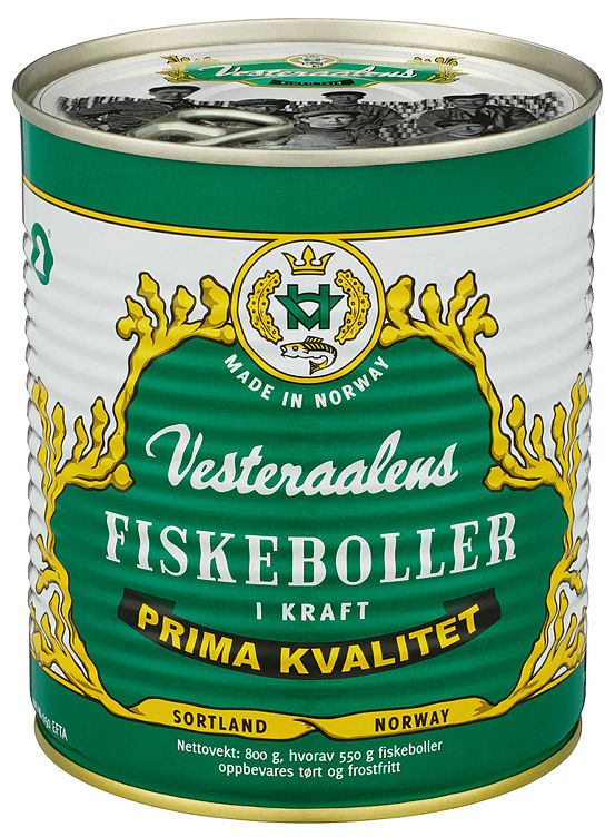 VESTERÅLEN FISKEBOLLER 1/1Bx