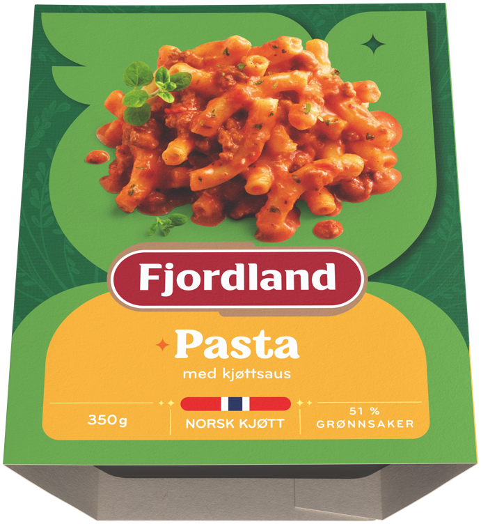 PASTA M/KJØTTSAUS 350 g Fjordland