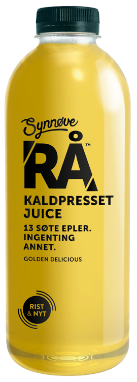 RÅ EPLEJUICE 1 l kaldpresset