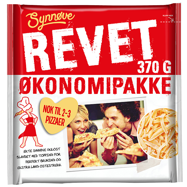REVET ØKONOMIPAKKE 370g synnøve