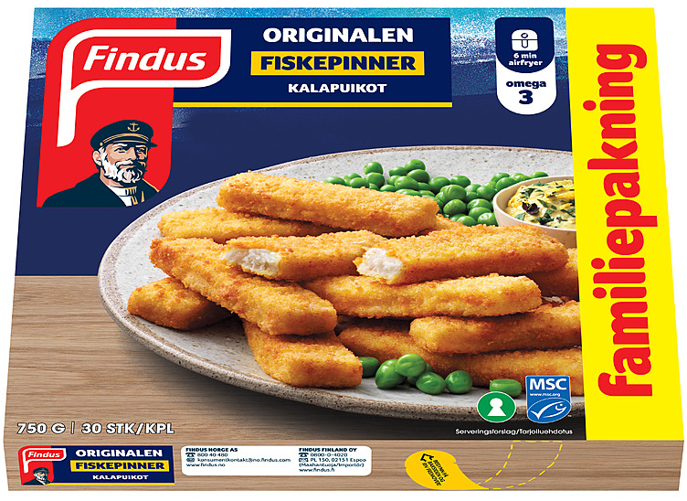 FISKEPINNER 750g findus