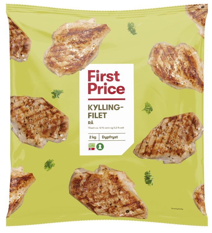 KYLLINGFILET 2 kg First Price frys