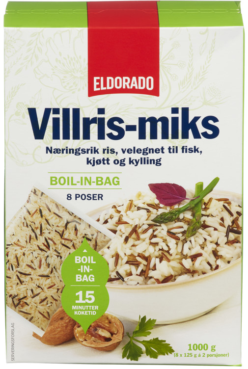 ELDORADO VILLRISMIKS 1 kg boil in bag