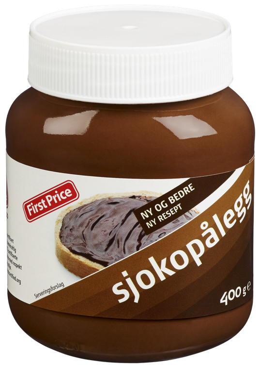 SJOKOLADEPÅLEGG 400g first price