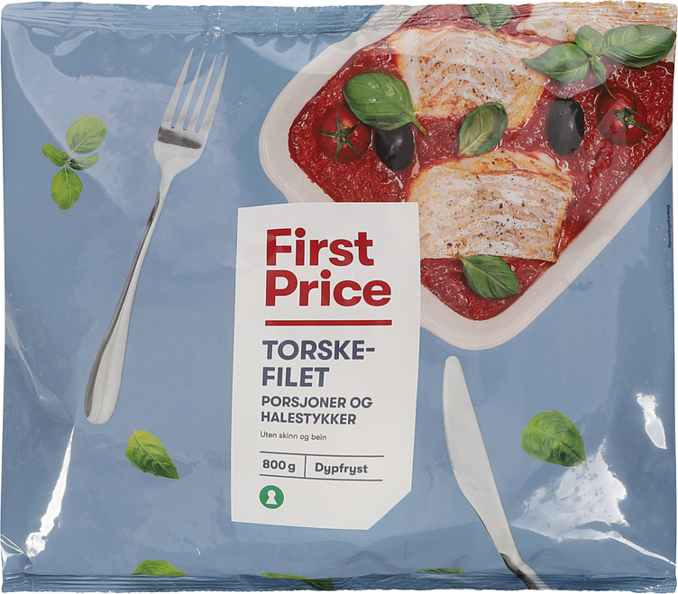 TORSKEFILET 800G FIRST PRICE