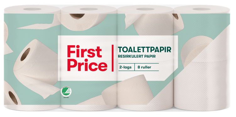 TOALETTPAPIR 8 ruller First Price