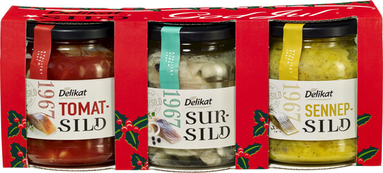 Bilde av JULESILD 3x380g delikat