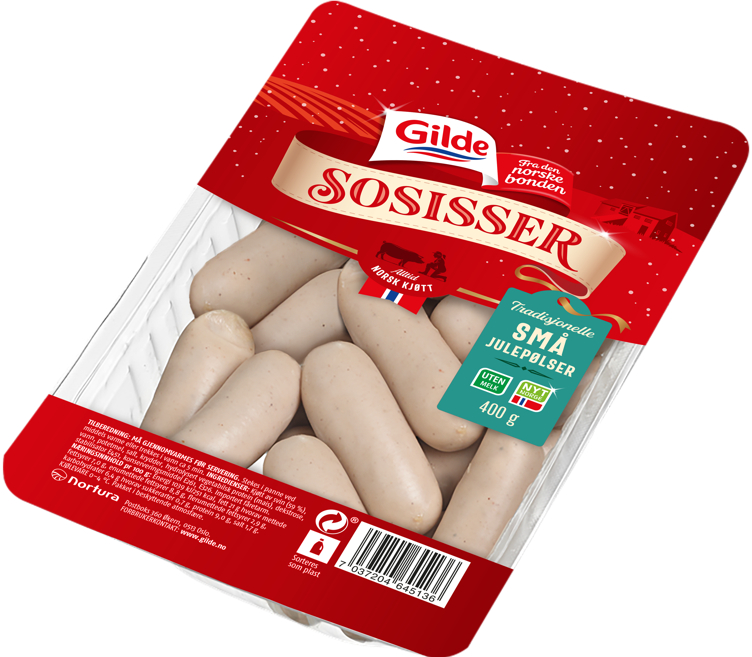 Bilde av GILDE SOSISSER 400 g