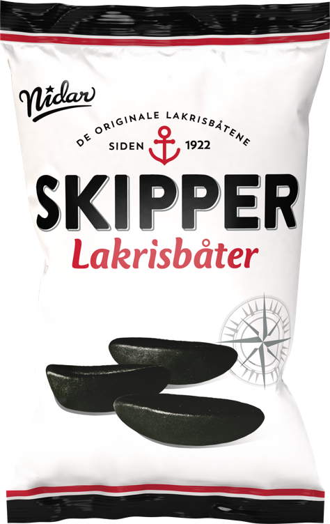 LAKRISBÅTER 200g skipper