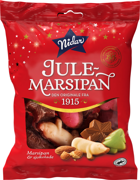 JULEMARSIPAN Marsipan&sjoko 193g nidar