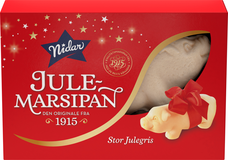 ***JULEMARSIPAN Stor 193g nidar