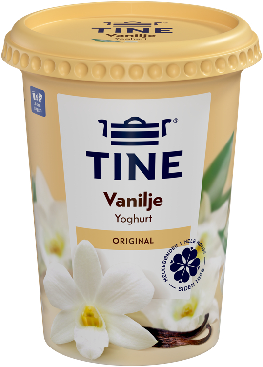 TINE YOGHURT VANILJE 500 g