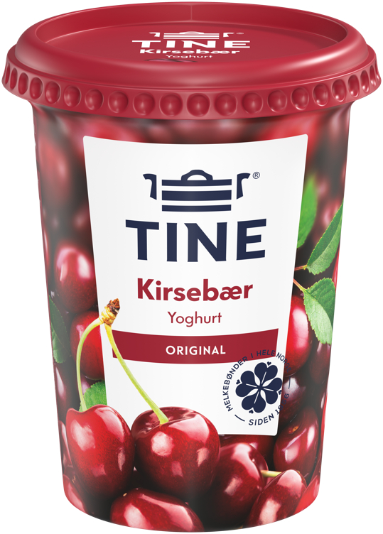 TINE YOGHURT KIRSEBÆR 500 g