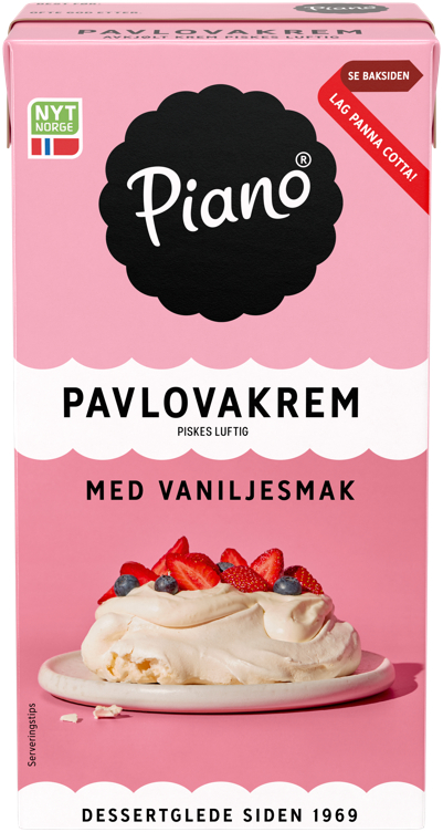 PAVLOVAKREM For pisking 500ml piano