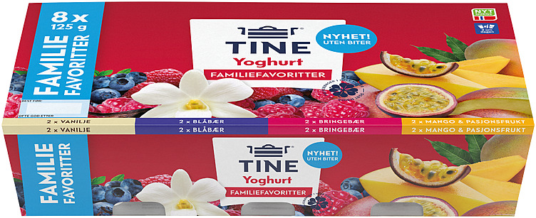 YOGHURT FAMILIEMIKS 8 x 125 ml