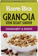 GRANOLA HASSELNØTT OG KOKOS