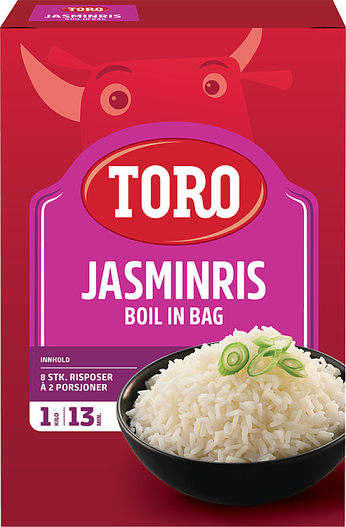 JASMINRIS Boil in bag 1kg toro