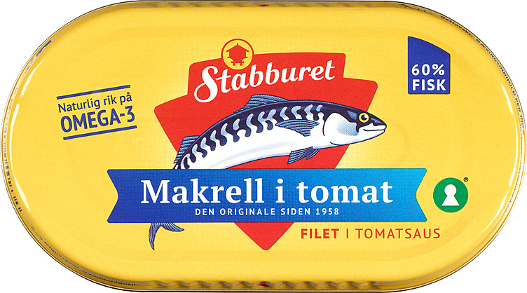 STABBUR-MAKRELL Filet i tomat 170g stabburet
