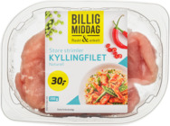 KYLLINGFILET STORE STRIMLER