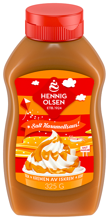 SALT KARAMELLSAUS 325g hennig-olsen is