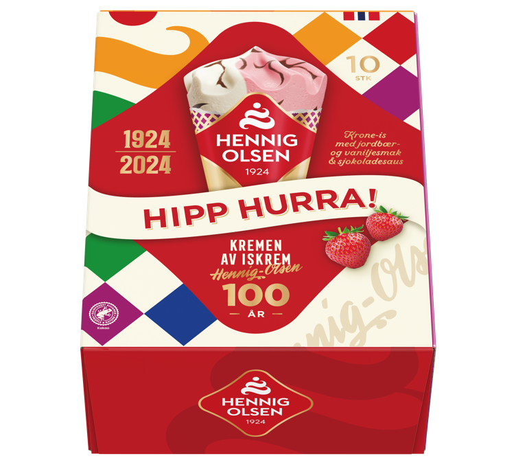KRONE-IS Hipp hurra 10stk hennig-olsen is