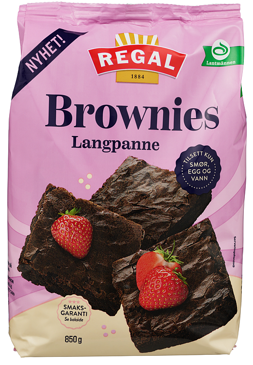 BROWNIES Langpanne 850g regal