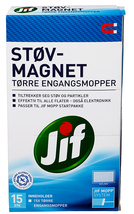 JIF TØRRMOPP 15 stk
