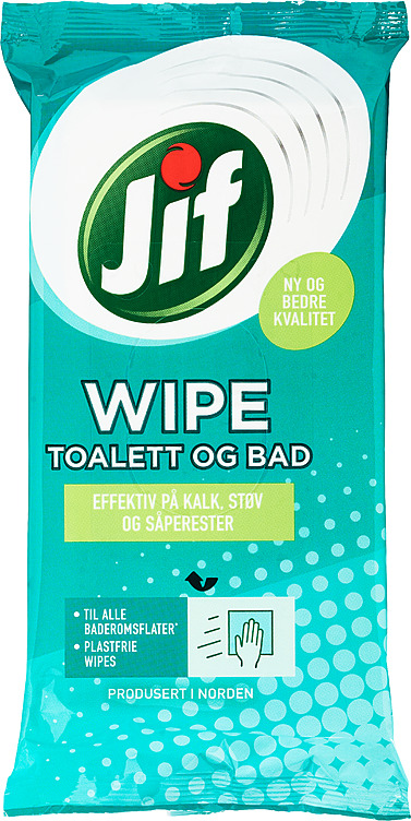 JIF WIPE Bad og toalett 30stk
