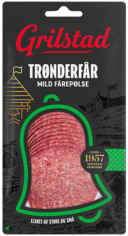 TRØNDERFÅR 140g grilstad