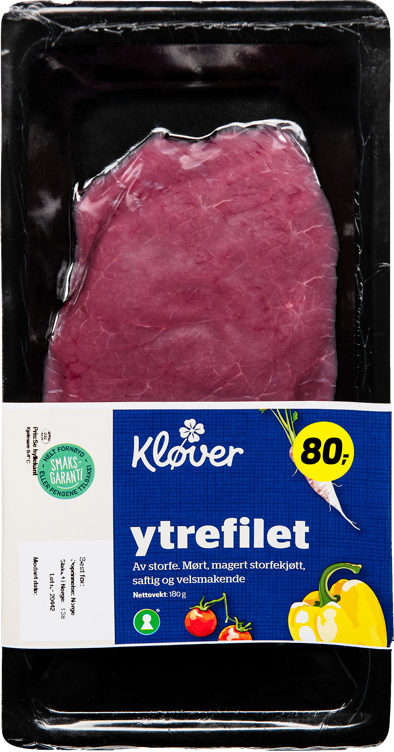 Bilde av STORFE YTREFILET 180 g