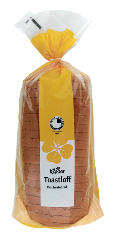 Bilde av KLØVER TOASTLOFF 650 g skåret