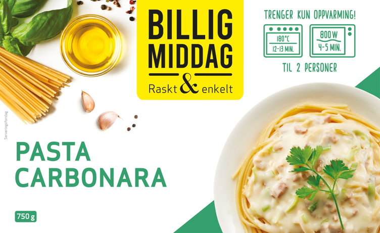 Bilde av PASTA CARBONARA 750 g