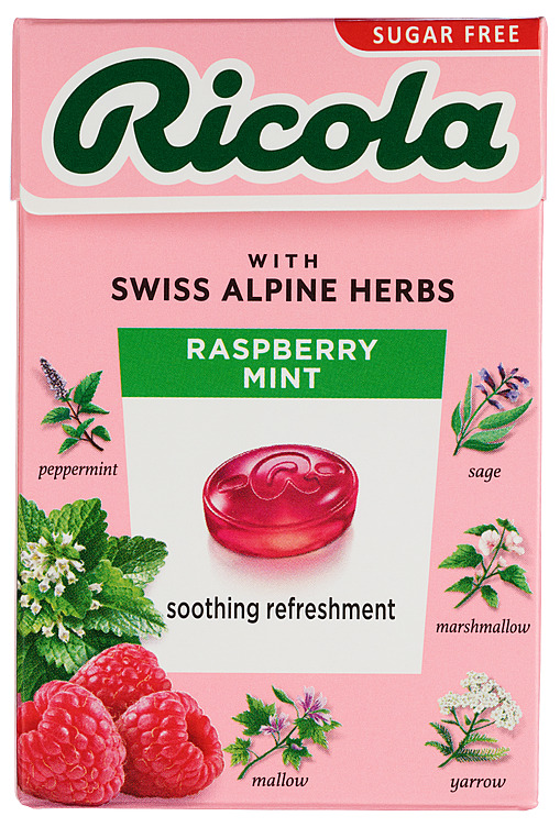 RICOLA Rasberry mint 50g