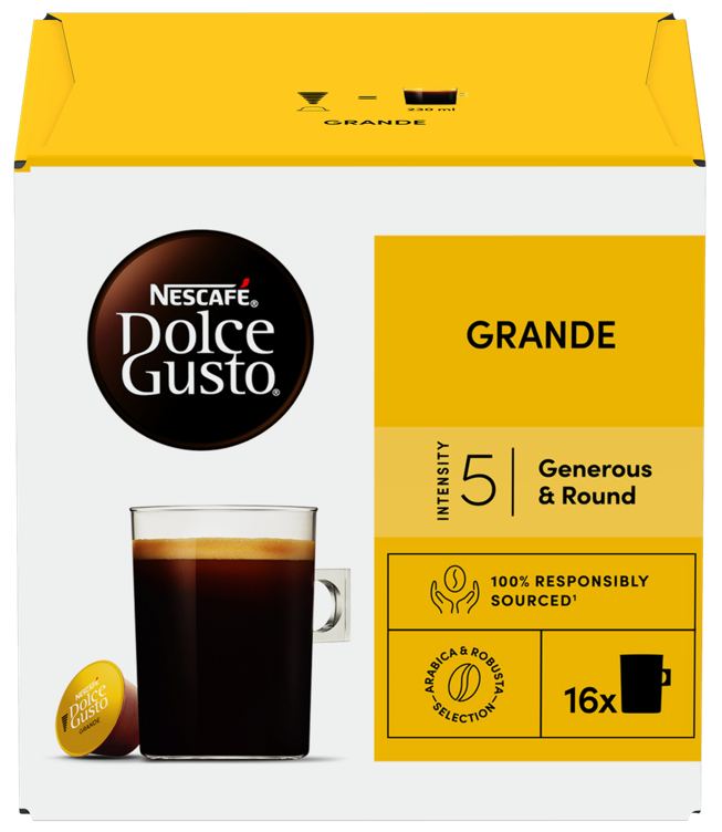 GRANDE 16 kapsler Dolce Gusto